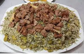 Rijst met bonen – met vlees & noten, Syrische catering